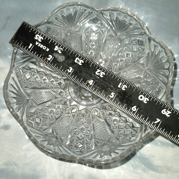 Antique EAPG pedestal compote #15088  'Panama' pattern ca.1904 - Picture 7 of 12